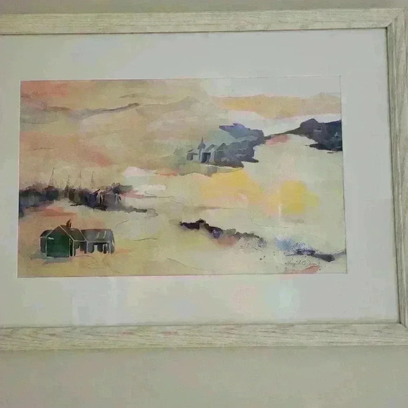 Original Watercolor " Port of Call" - Picture 6 of 9